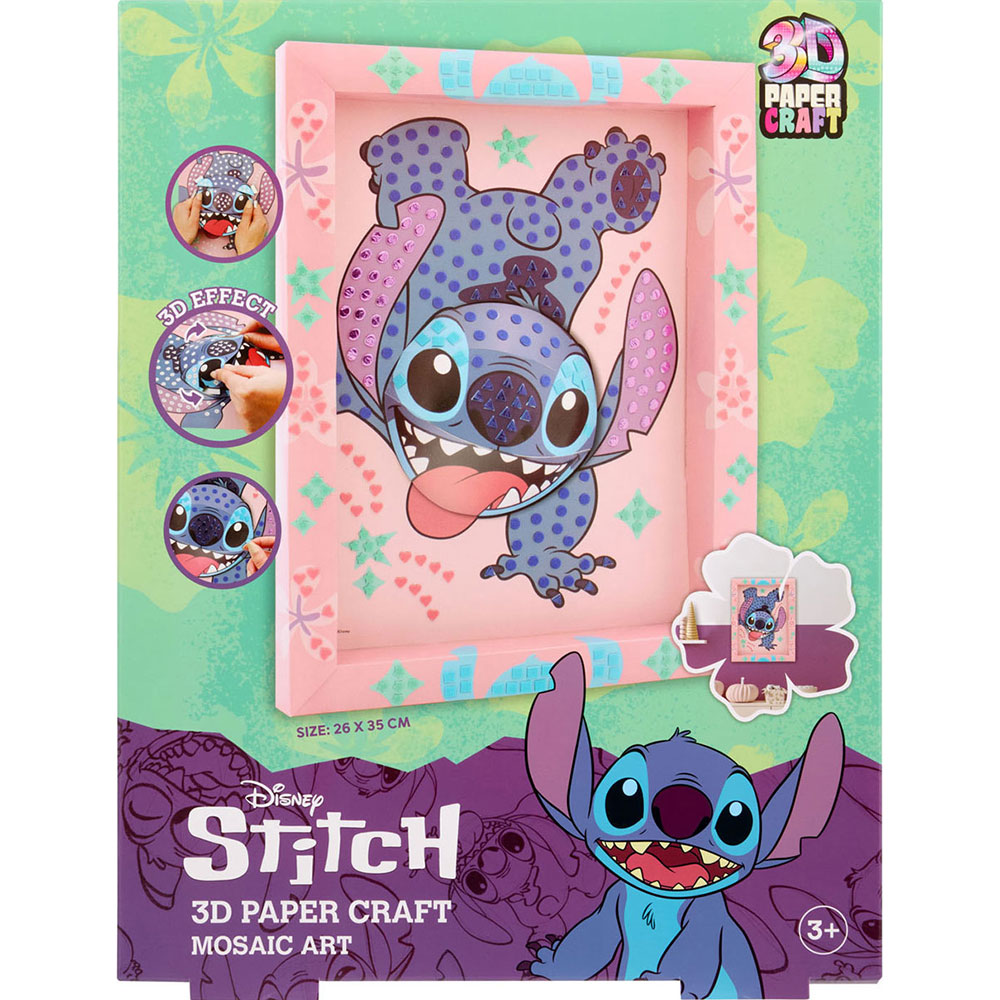 Набор DISNEY Stitch Мозаика 3D в рамке (ST24334)