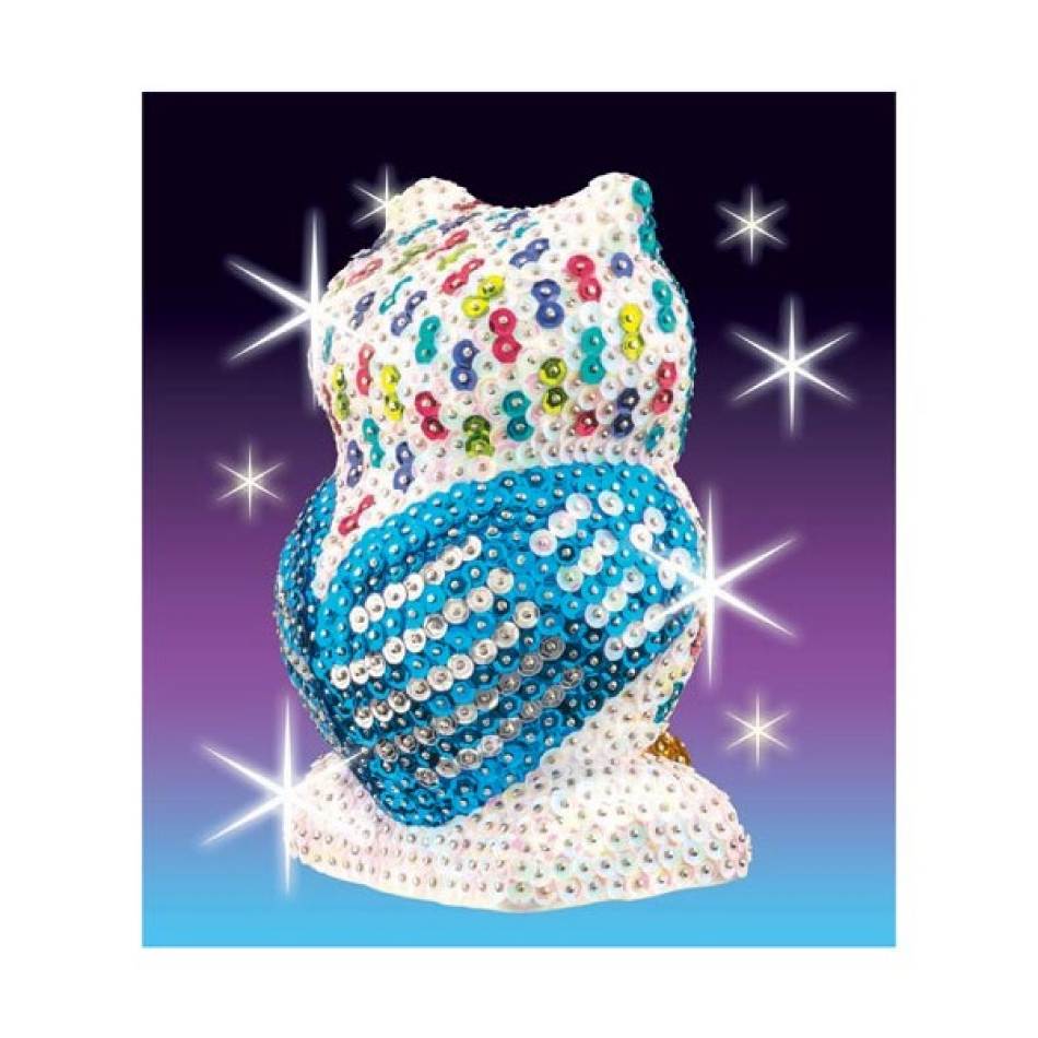 Набор для творчества SEQUIN ART 3D New Owl (SA1409) Цвет многоцветный