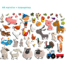 Магнитная игра DODO Ферма 44 эл (200206)