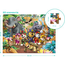 Пазл DoDo Paw Patrol Jungle Pups 60 елементів (200523)