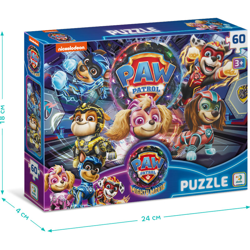 Зовнішній вигляд Пазл DoDo Paw Patrol Операція: вибух метеориту 60 елементів (200532)