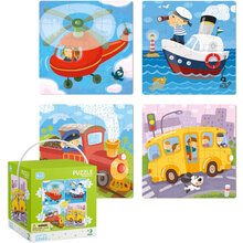 Пазл DoDo Транспорт 6 в 1 (300132) Пазл DoDo Транспорт 6 в 1 (300132)