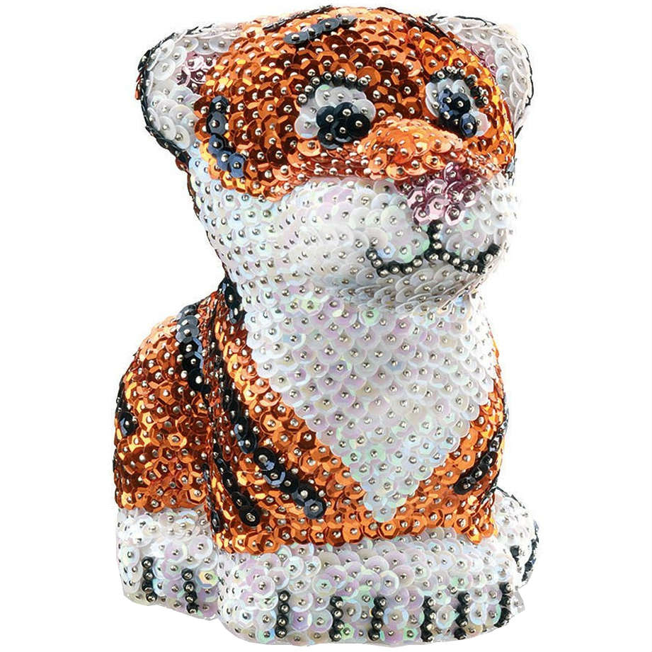 

Набор для творчества SEQUIN ART 3D Tiger (SA1122), 3D Tiger SA1122