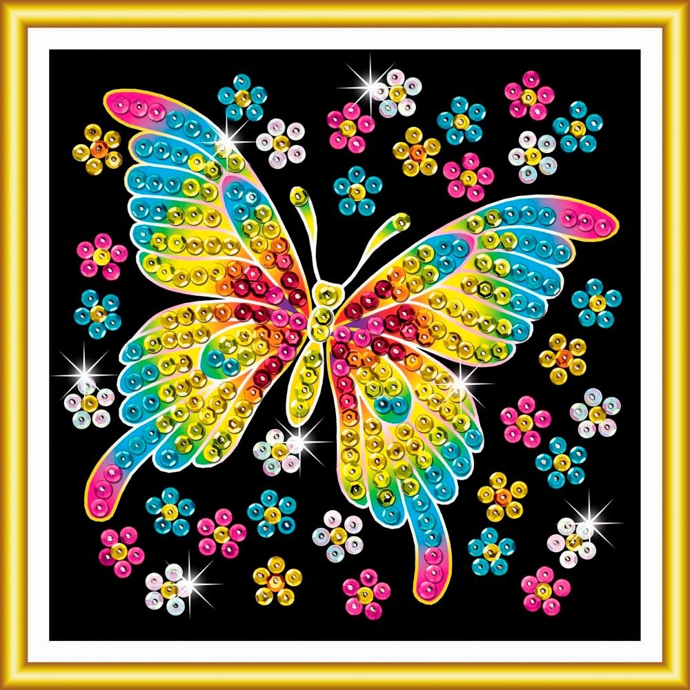 Набор для творчества SEQUIN ART 60 Butterfly (SA1325) Для кого универсально