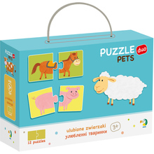 Пазл DODO Duo Любимые зверушки 24 эл (300115)