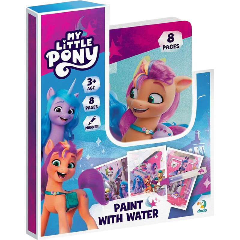 ​Набір розмальовок DoDo Малюй водою My Little Pony (200445)