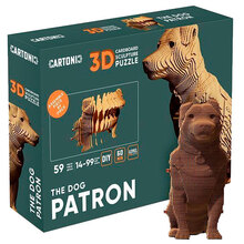 3D пазл CARTONIC PATRON THE DOG 59 эл (CARTPATR)