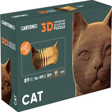 Картонний 3D пазл CARTONIC CAT (CARTCAT)