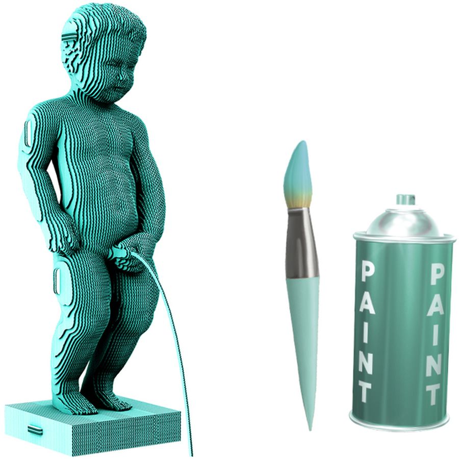 Зовнішній вигляд 3D пазл Cartonic Manneken Pis (CARTPIS)