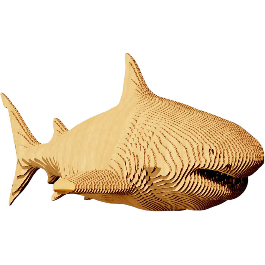 Картонный 3D пазл CARTONIC Shark (CARTSHARK) Тематика пазла животные