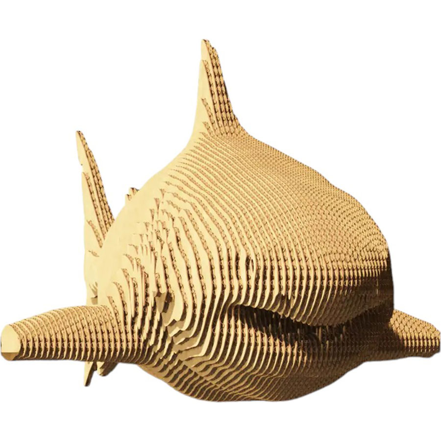 Картонный 3D пазл CARTONIC Shark (CARTSHARK) Для кого универсально