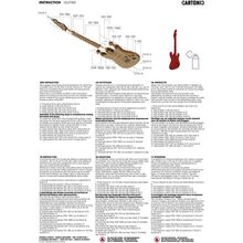 3D пазл Cartonic 3D Puzzle Guitar (CARTGUITAR)