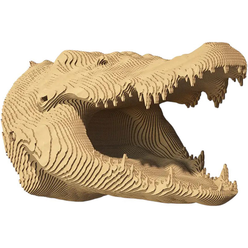 Картонный 3D пазл CARTONIC Crocodile (CARTCROC) Пазлы трехмерный