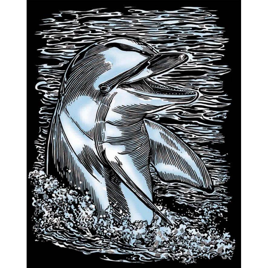Набор для творчества SEQUIN ART ARTFOIL SILVER Dolphin (SA0608) Для кого универсально