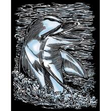 Набор для творчества SEQUIN ART ARTFOIL SILVER Dolphin (SA0608)