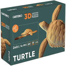 Картонный 3D пазл CARTONIC Turtle (CARTTURT)