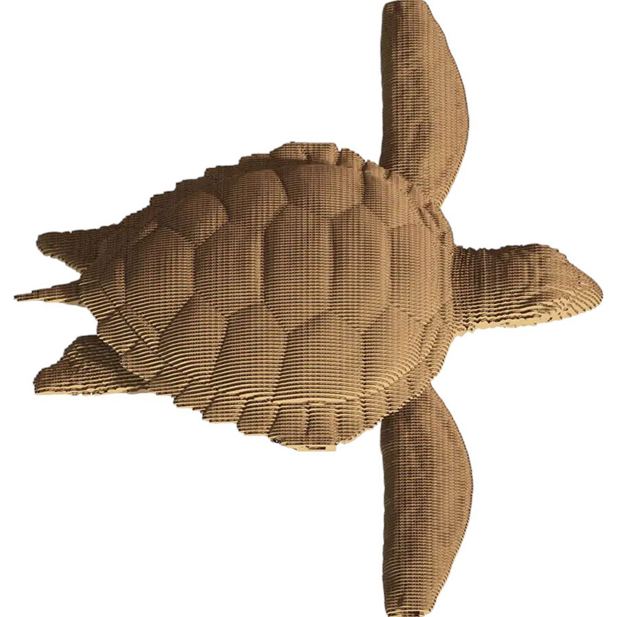 Картонный 3D пазл CARTONIC Turtle (CARTTURT) Для кого универсально