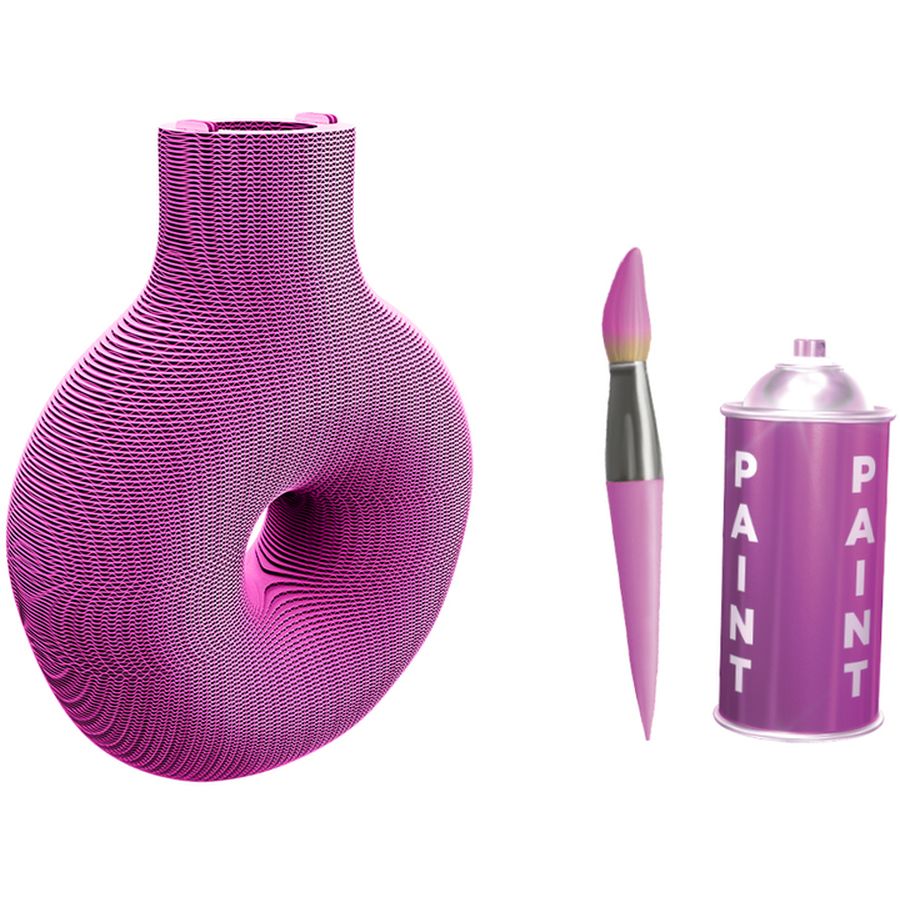 Зовнішній вигляд 3D пазл Cartonic Nordic Vase (CARTVASEN)