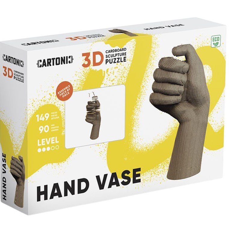 Покупка 3D пазл Cartonic Hand Vase 149 элементов (CARTVASEH)