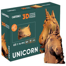 3D пазл CARTONIC UNICORN 65 ел (CARTUNI)