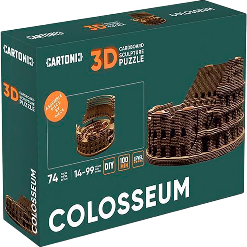 3D пазл CARTONIC COLOSSEUM 74 ел (CARTCOLO) Пазли тривимірний