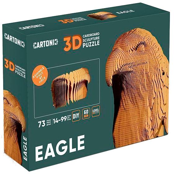 3D пазл CARTONIC EAGLE 73 ел (CARTEAG) Вік від 14 років