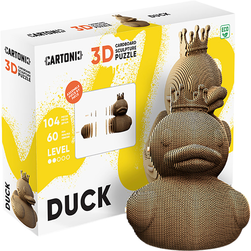 3D-пазл CARTONIC 3D Puzzle DUCK (CARTDUCK) Пазли тривимірний