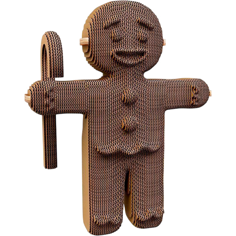 Картонний 3D пазл CARTONIC GINGERBREAD MAN AND SNOWMAN 200 ел (CARTGINGER)