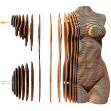 3D пазл CARTONIC FEMALE TORSO 75 эл (CARTTORSW)