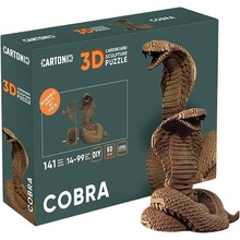 3D пазл CARTONIC COBRA 141 ел (CARTCOBRA)