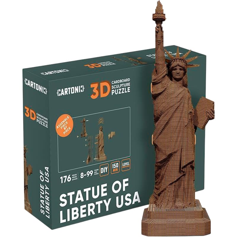 3D пазл CARTONIC STATUE OF LIBERTY USA 176 ел (CARTLIBUS) Пазли тривимірний