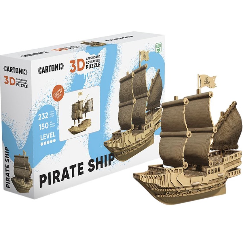 Покупка 3D пазл Cartonic Pirate Ship (CARTSHIP)