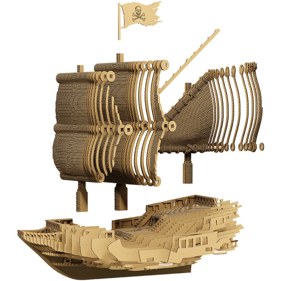 3D пазл Cartonic Pirate Ship (CARTSHIP) Вік від 14 років