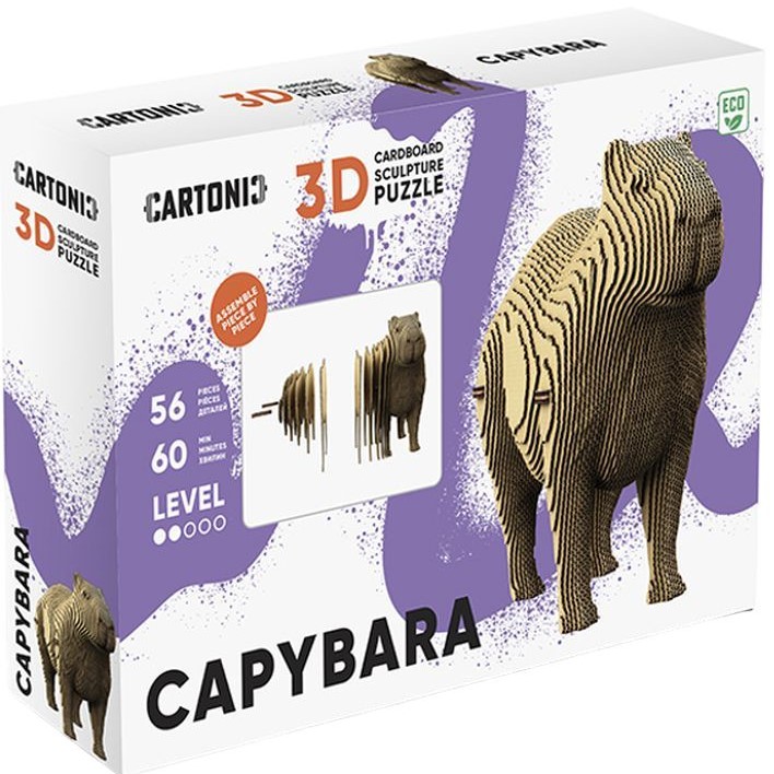 Фото 3D пазл Cartonic Capybara (CARTCAPY)