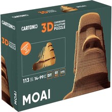 Картонний 3D пазл CARTONIC Moai (CARTMOAI)