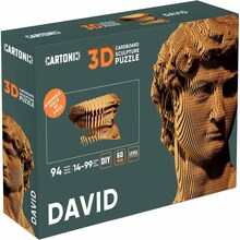 Картонный 3D пазл CARTONIC David (CARTDAV)