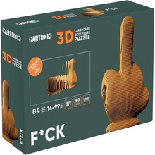 Картонный 3D пазл CARTONIC F*ck (CARTFUC)