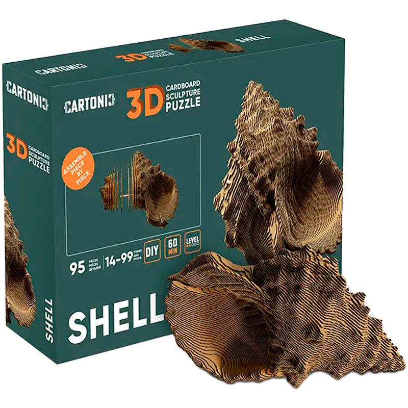 Пазл CARTONIC 3D Shell (CARTSHELL) Пазли тривимірний