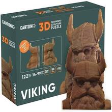 3D пазл Cartonic 3D Puzzle Viking Картонный 122 эл (CARTVIK)