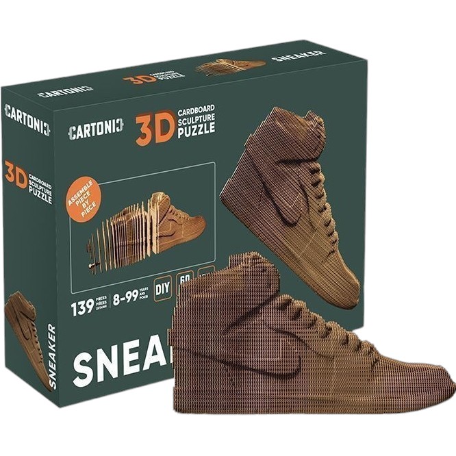 3D пазл CARTONIC SNEAKER 139 эл (CARTMSNK) Возраст от 8 лет 