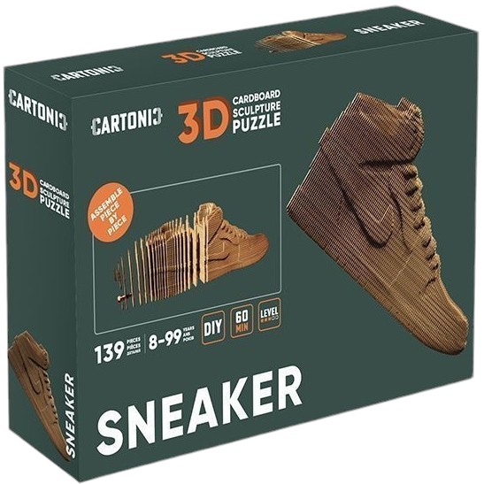 3D пазл CARTONIC SNEAKER 139 ел (CARTMSNK) Пазли тривимірний