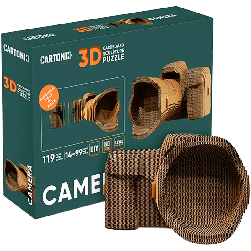 Пазл CARTONIC 3D Camera (CARTCAM) Пазли тривимірний