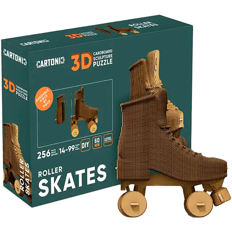 Пазл CARTONIC 3D Roller skates (CARTROLL) Пазли тривимірний