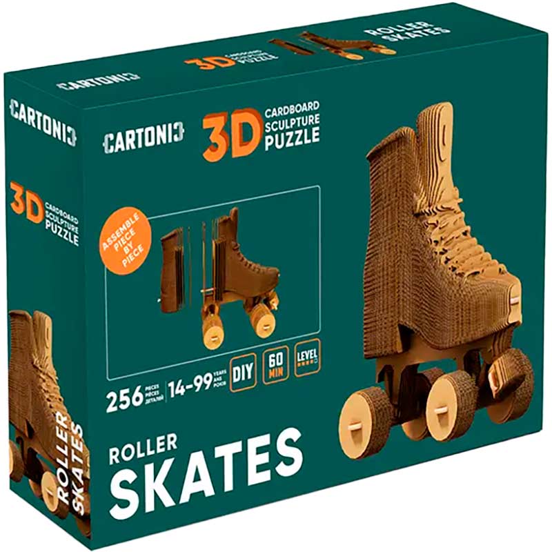 Пазл CARTONIC 3D Roller skates (CARTROLL) Тематика пазла інше