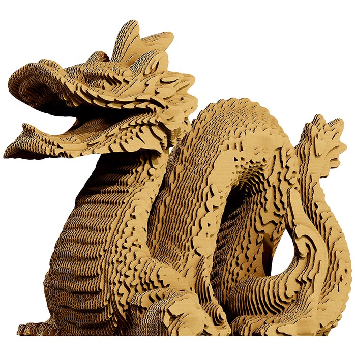 Картонный 3D пазл CARTONIC Dragon (CARTDRA)