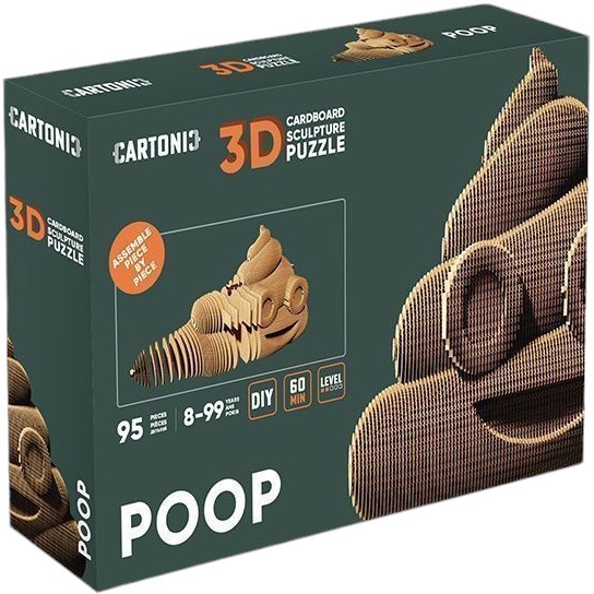 Зовнішній вигляд 3D пазл CARTONIC POOP 95 ел (CARTMPOO)