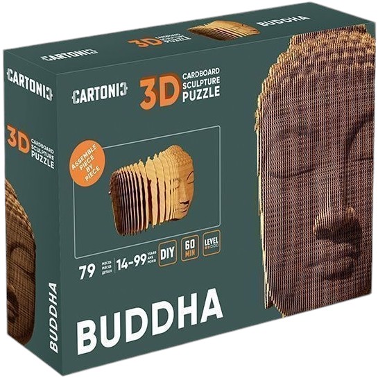 Фото 3D пазл CARTONIC BUDDHA 79 ел (CARTBUDH)