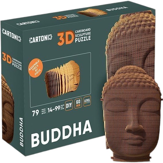 Внешний вид 3D пазл CARTONIC BUDDHA 79 эл (CARTBUDH)