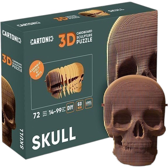 3D пазл CARTONIC SKULL 72 эл (CARTSKUL) Пазлы трехмерный