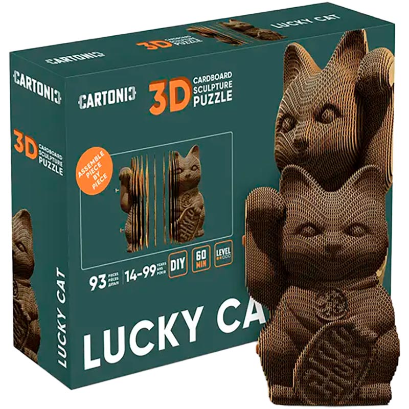 Пазл CARTONIC 3D Lucky cat (CARTLUCK) Пазлы трехмерный